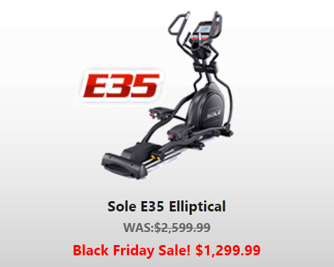 Click Through Here For Specific Details On The E35 Elliptical Trainer Black Friday Deal