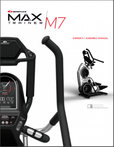 bowflex max trainer m7 craigslist